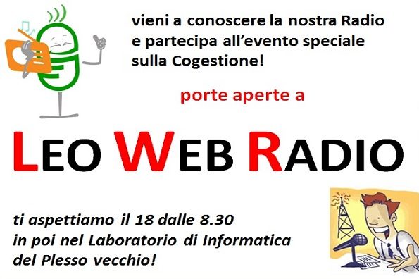 Porte aperte a Leo Web Radio